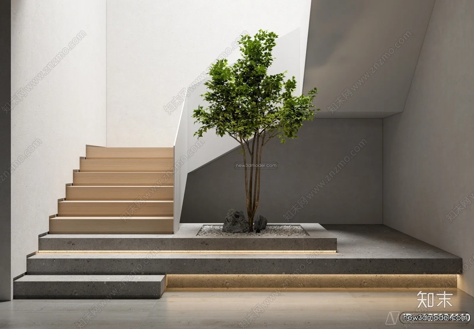 Staircase Decoration – 3D Interior Scene – 3D Models – 148 Staircase Decoration – 3D Interior Scene – 3D Models – 148