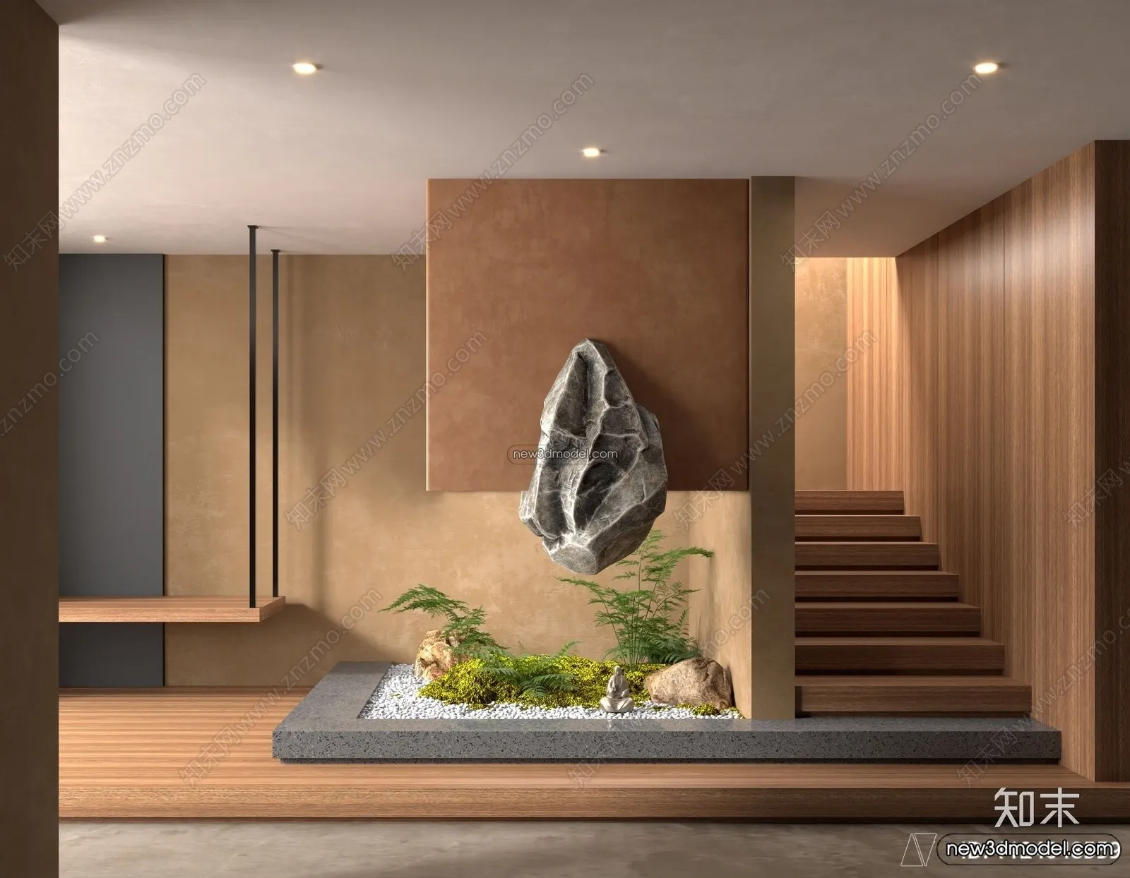 Staircase Decoration – 3D Interior Scene – 3D Models – 150 Staircase Decoration – 3D Interior Scene – 3D Models – 150