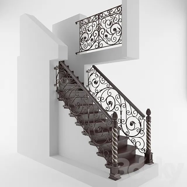 Staircase to the basement 3DModel