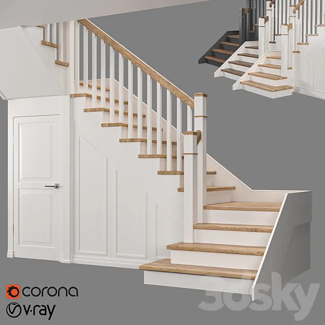 Staircase with pantry Free Download