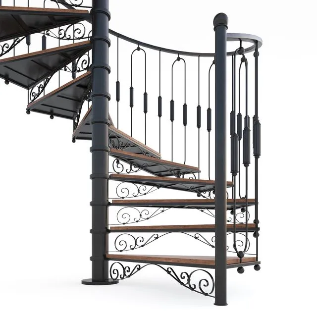 Stairs 003 3D Model