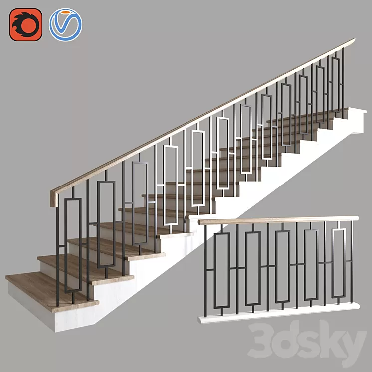 STAIRS 10 3D Model