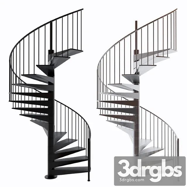 Stairs 2 3D Model Download