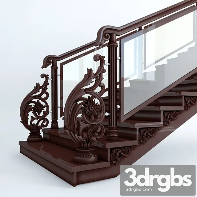 Stairs 2525 3D Model Download