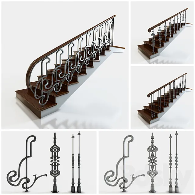 Stairs 3D Model