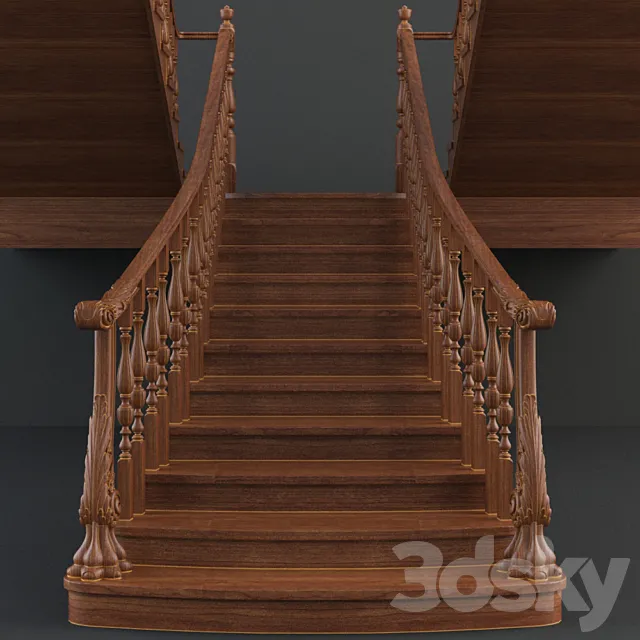 Stairs 3D Model