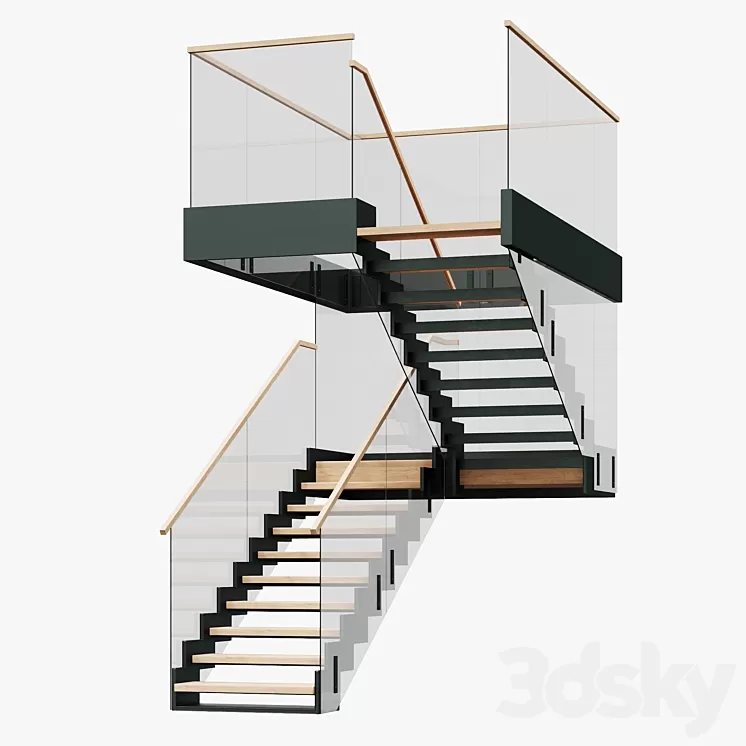 Stairs 3D Model