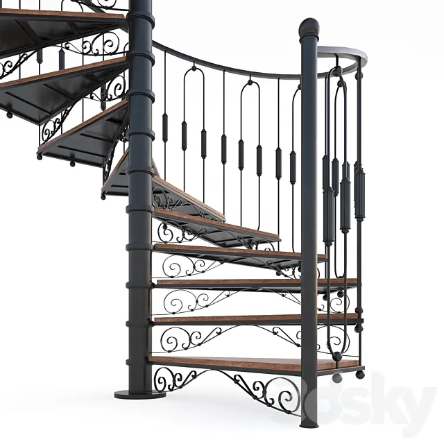 Stairs 3D Model