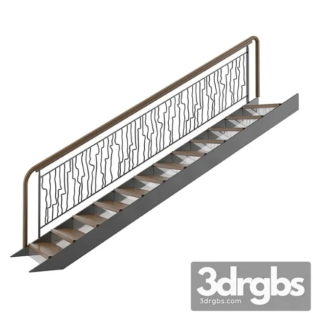 Stairs. 3D Model Download