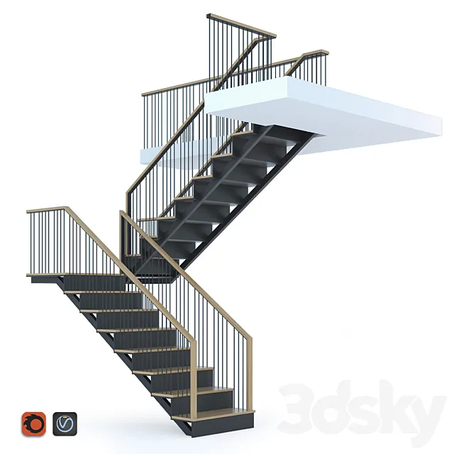 Stairs 3DModel