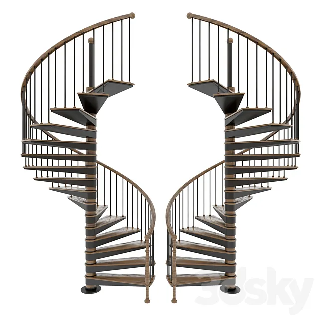Stairs 4 3DModel