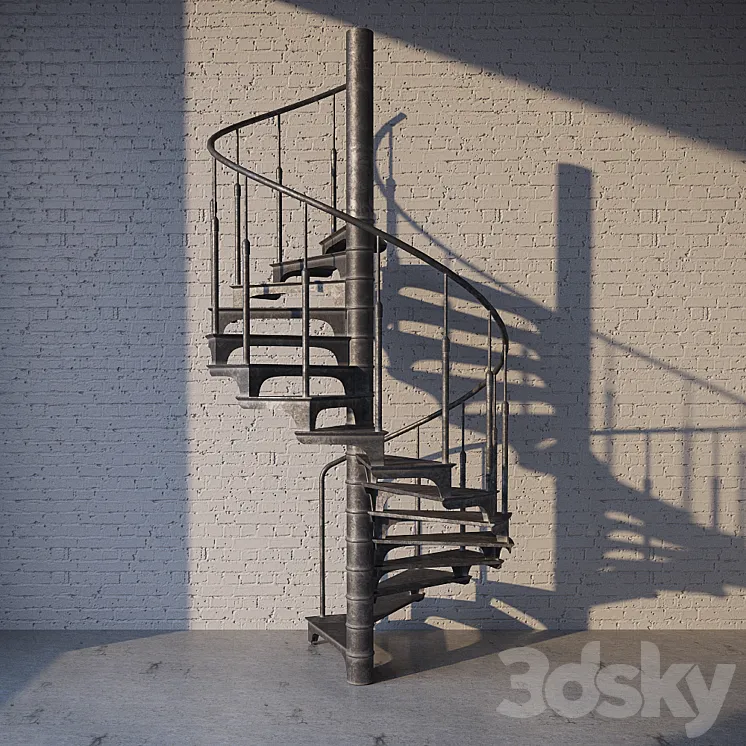 Stairs. Lestnitsa.loft 3D Model Free Download