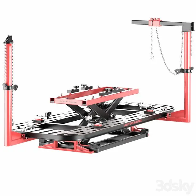 Stand for editing the body Black Shark 3D Model Stand for editing the body Black Shark 3D Model