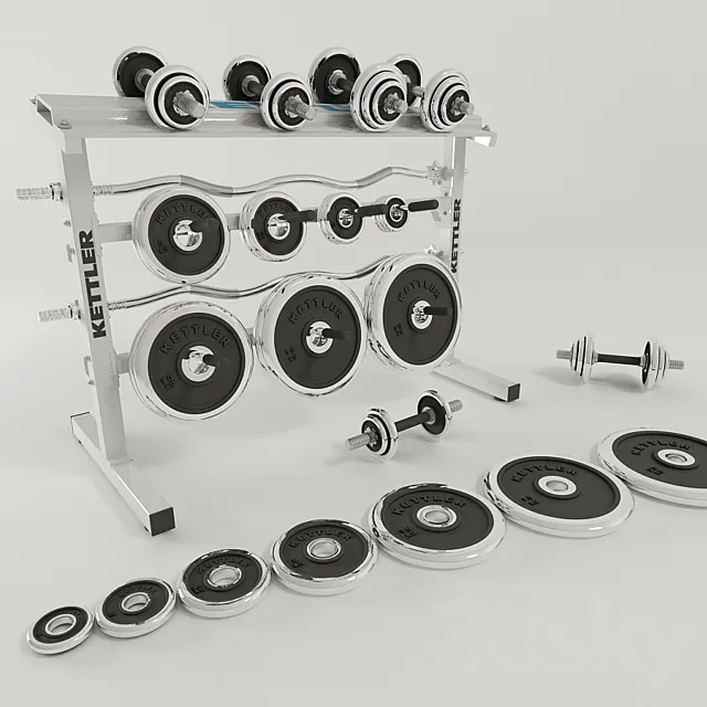 Stand for vultures and pancakes. Kettler 3DModel