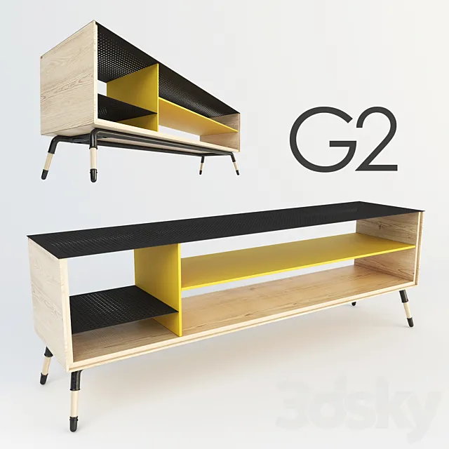 Stand G2 3D Model
