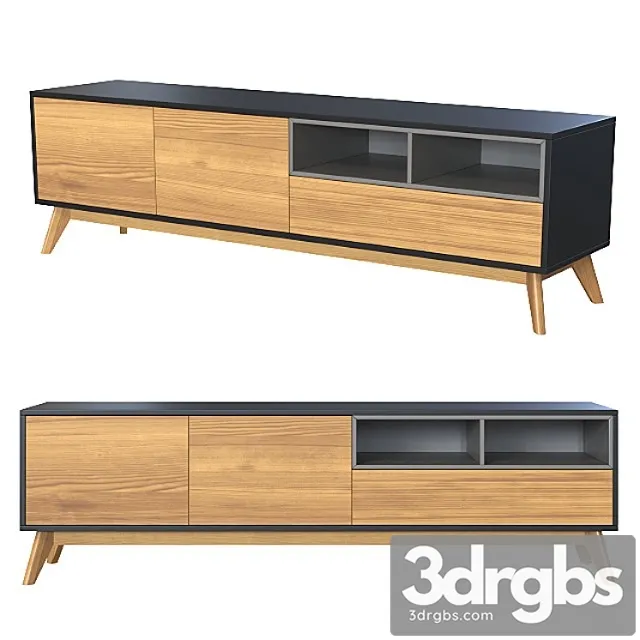 Stand signal roma tv. 2 3D Model Download