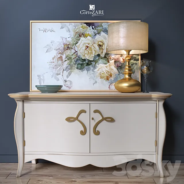 Stand Sofia 550 CorteZari Light 3D Model