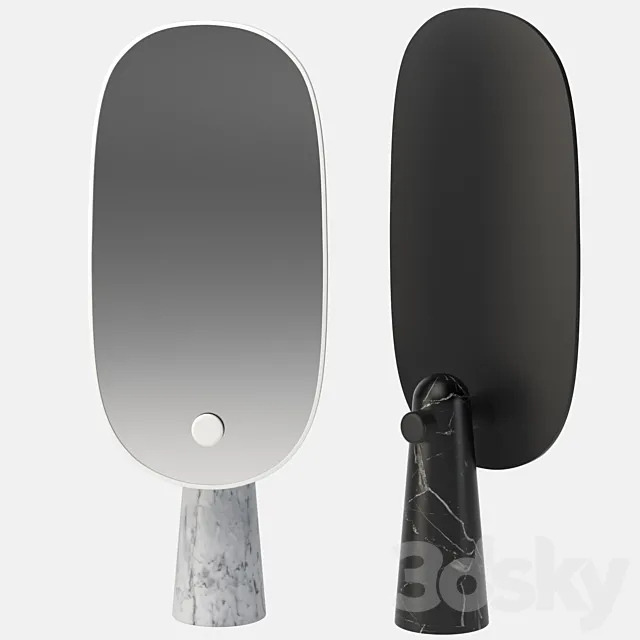 Standing mirror Iconic 3D Model