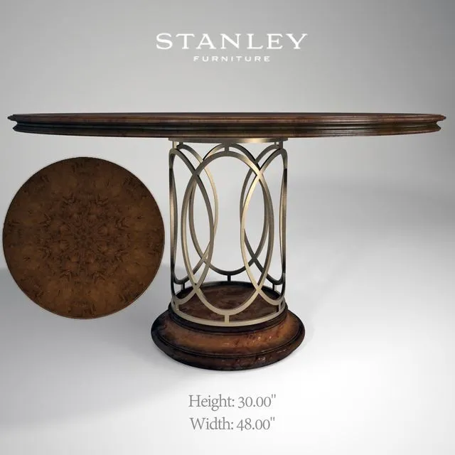 Stanley Avalon Heights table 3D Model