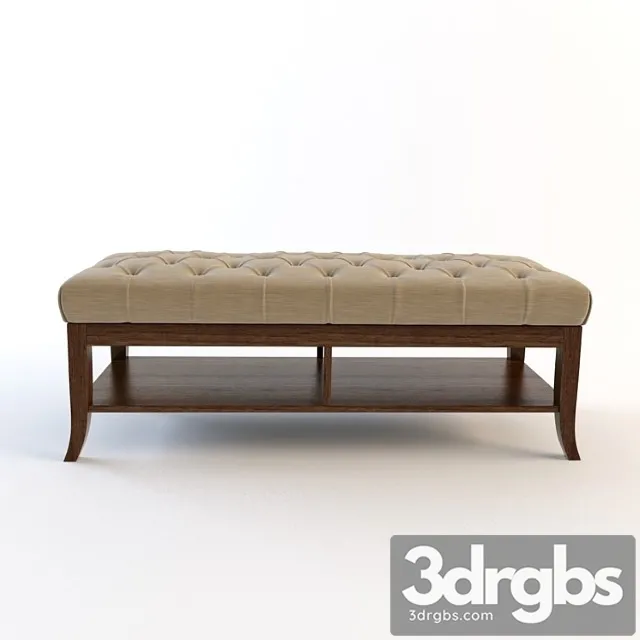 Stanley Furniture Hudson Street Bed End Bench 3D Model Download