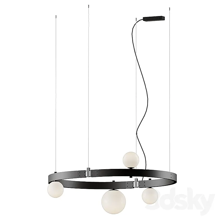 STANT Contemporary Style Pendant lamp from Karman 3D Model Free Download