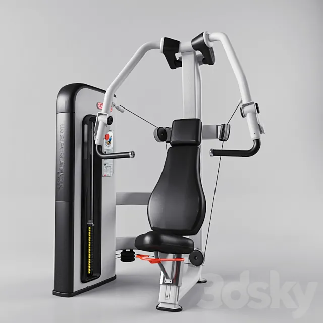 STAR TRAC Inspiration chest press 3DModel