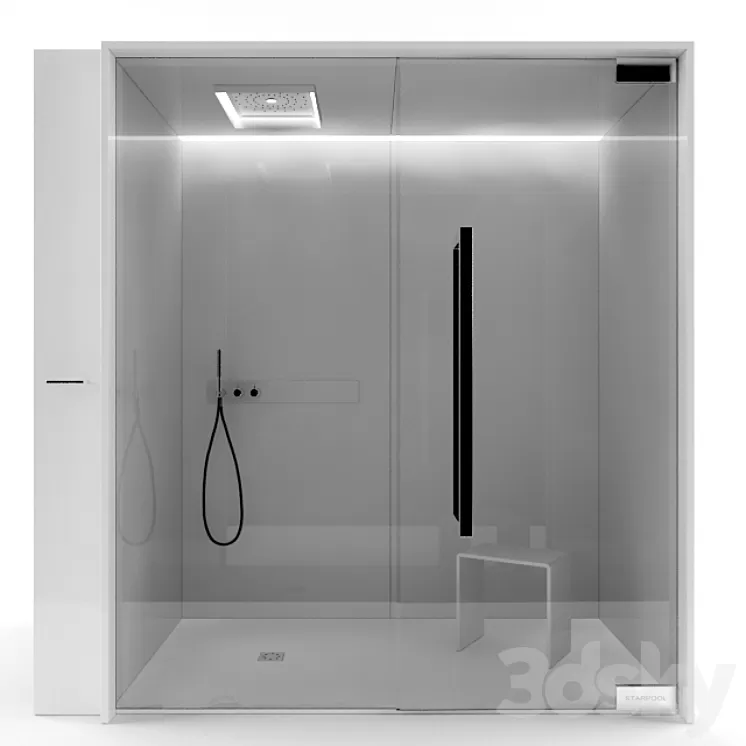 STARPOOL Sweet Shower 3D Model STARPOOL Sweet Shower 3D Model