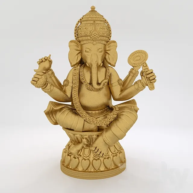 Statue of ganesh 3DModel Statue of ganesh 3DModel