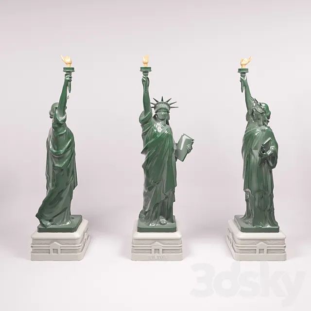 Statue of Liberty 3D Model