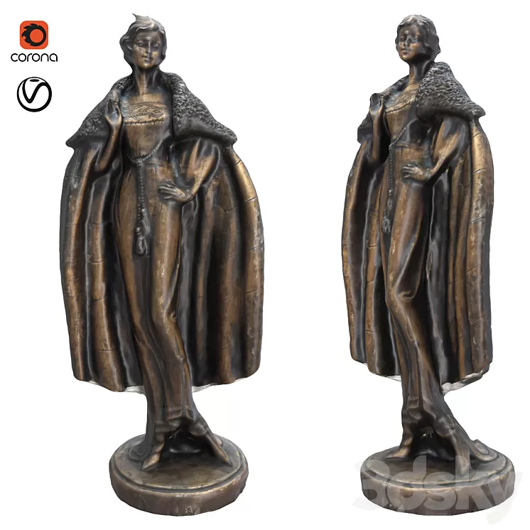 statues 4 3D Model