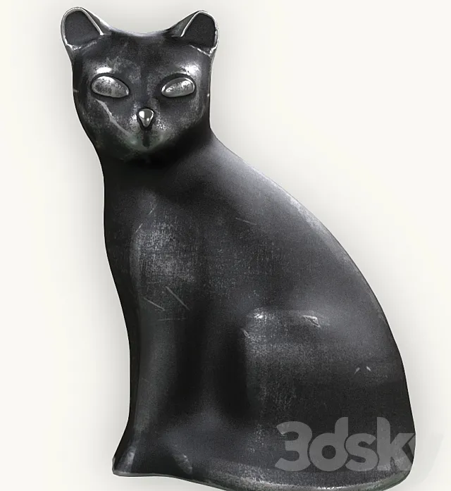 Statuette of a cat 3DModel