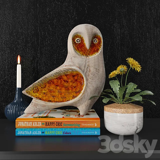 Statuette of Jonathan Adler 3D Model