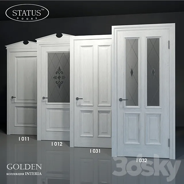Status Doors Interia Collection Part 1 3DModel