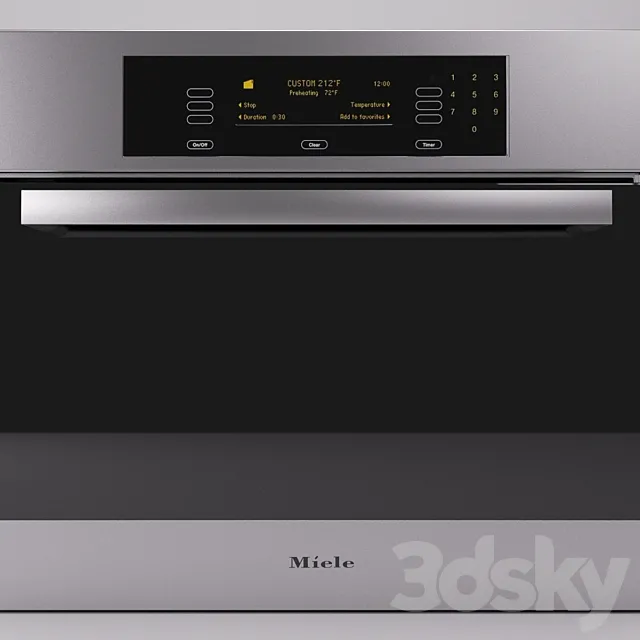 Steamer Miele DG4080 3D Model