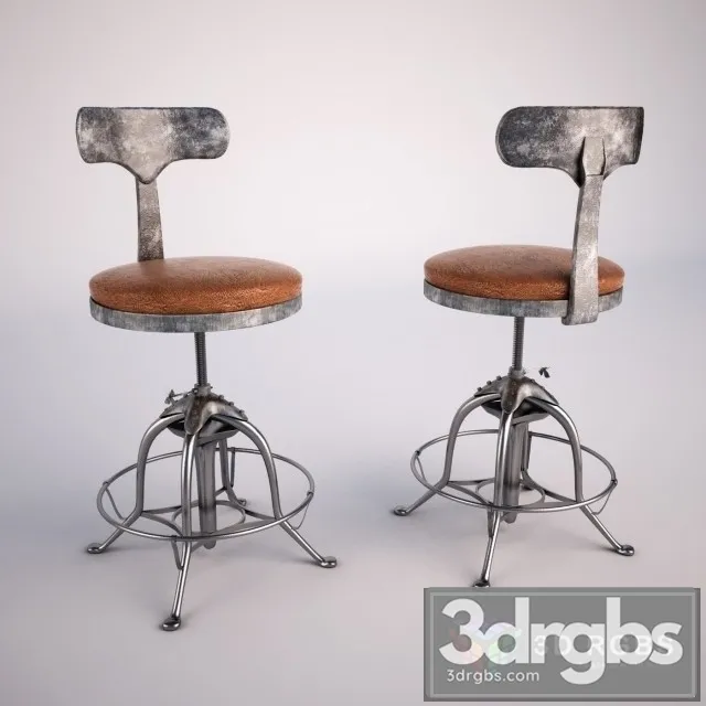 Steampunk Louge Chair 3D Model Download