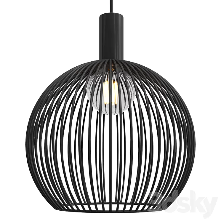 STEEL ROD GLOBE 3D Model Free Download