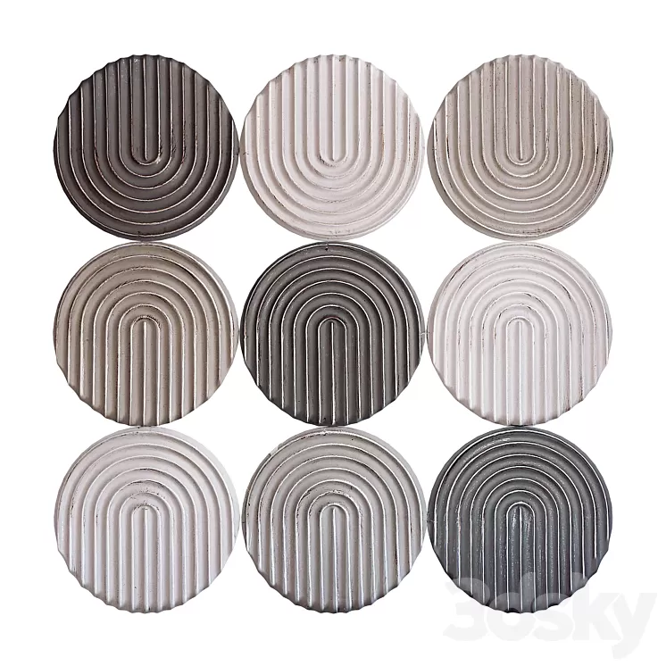 Steelside Plate Wall 3D Model Free Download