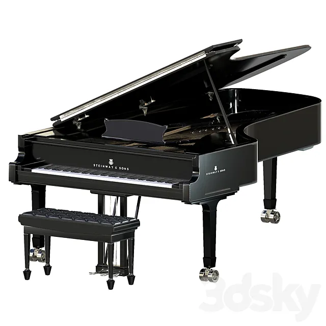 Steinway & Sons Black Piano Free Download
