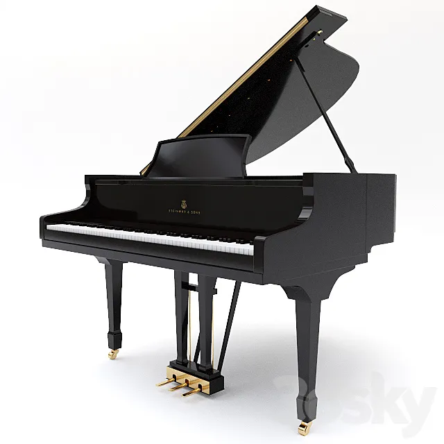 Steinway & Sons_Piano 3D Model