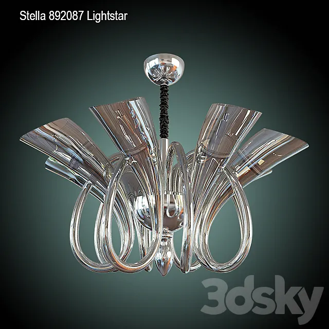 Stella chandelier 892.087 Lightstar 3DModel Stella chandelier 892.087 Lightstar 3DModel