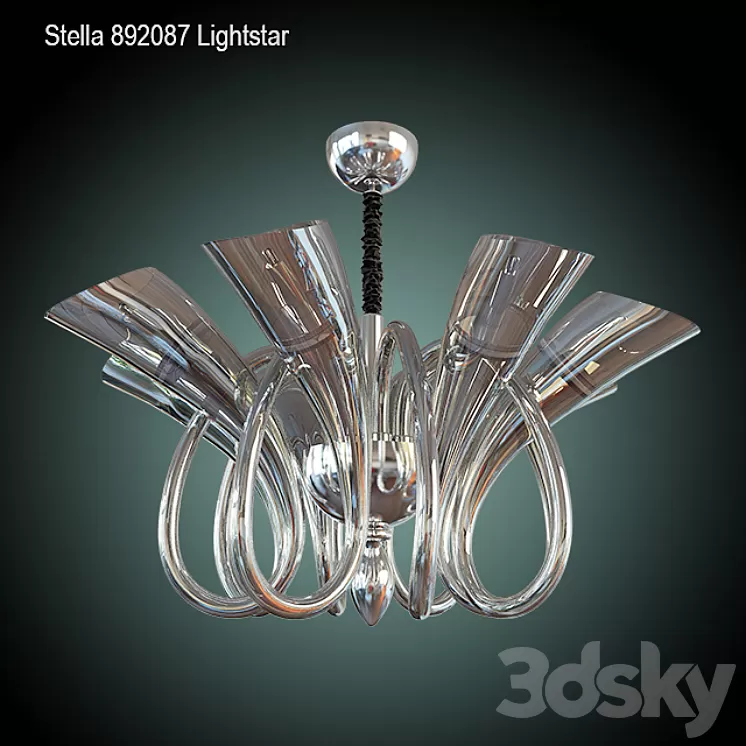 Stella chandelier 892087 Lightstar 3D Model
