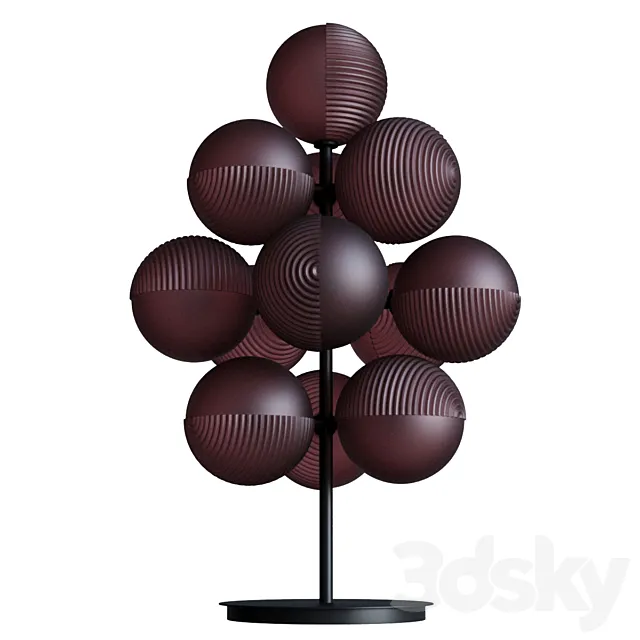 Stellar Grape Lamp – Small by Pulpo 3D Model