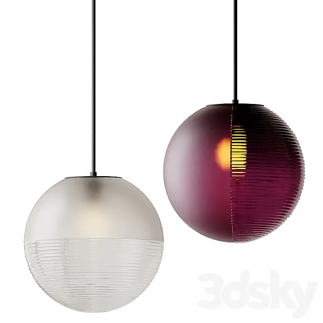 Stellar Pendant Lamp Series by Sebastian Herkner 3D Model