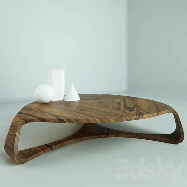 Stellar Works ALVO Table 3DModel - 3DSKY Decor Helper