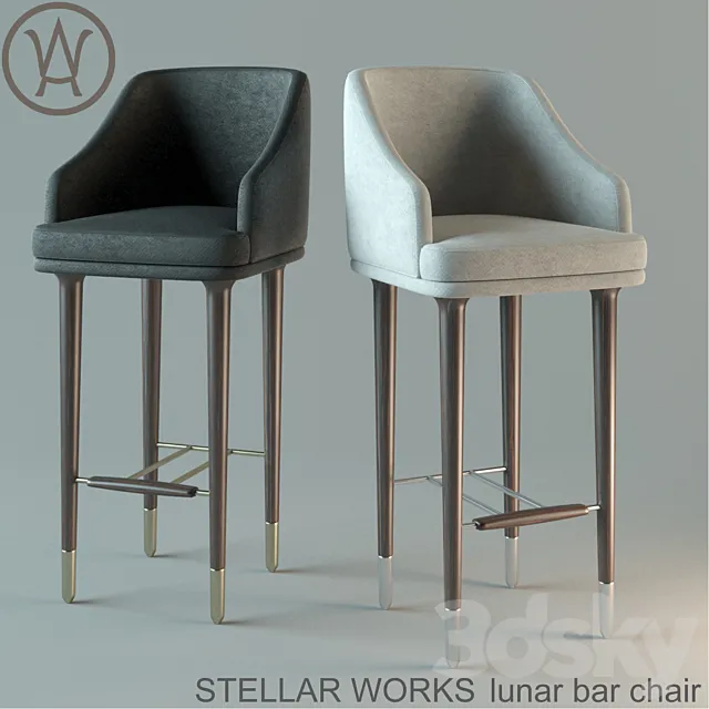 Stellar Works Lumar 3DModel Stellar Works Lumar 3DModel