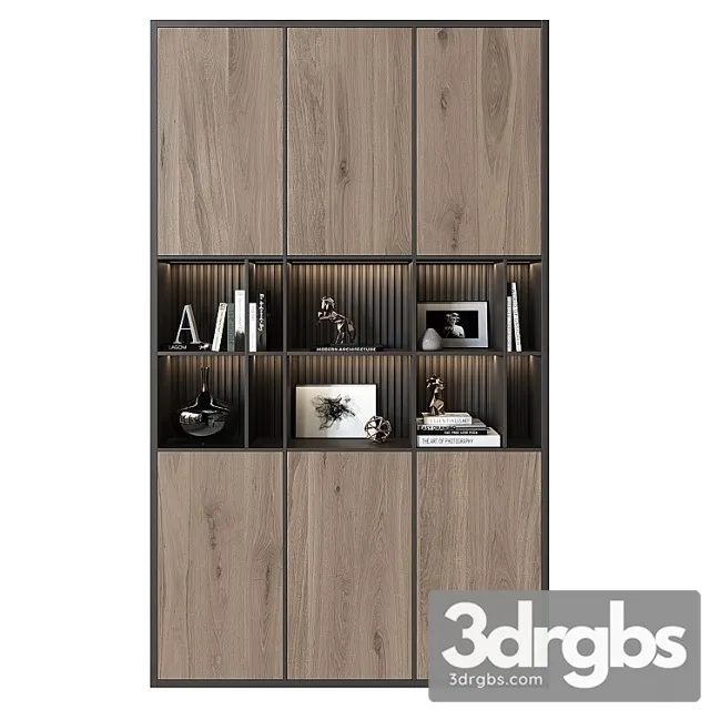 Stellazh V Sovremennom Stile 01 3D Model Download