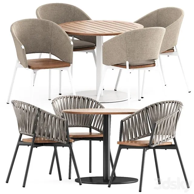 STEM 003 table PIPER 022 122 by Roda 3D Model STEM 003 table PIPER 022 122 by Roda 3D Model