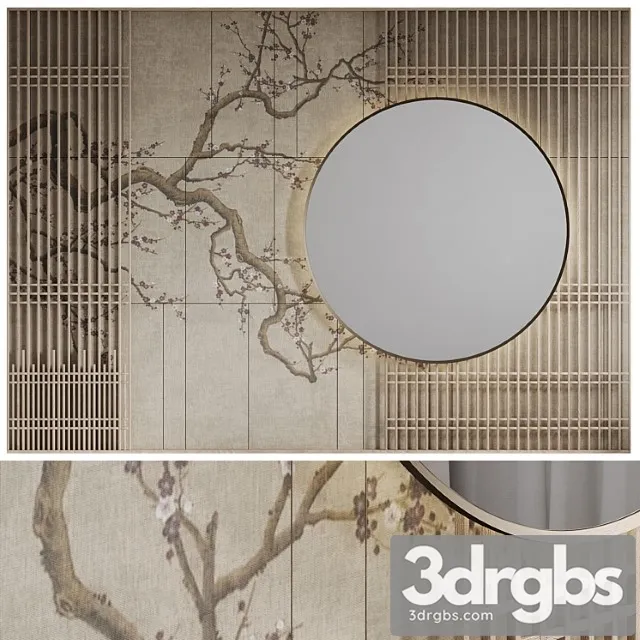 Stenovaia Panel Japan 3D Model Download