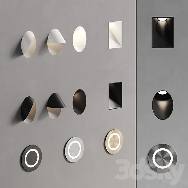 STEPLIGHT GO SQR + GO RND + COIL from CenterSvet 3D Model