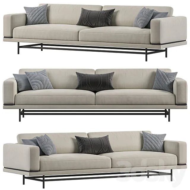 STEWART SOFA by laskasas 3DModel STEWART SOFA by laskasas 3DModel